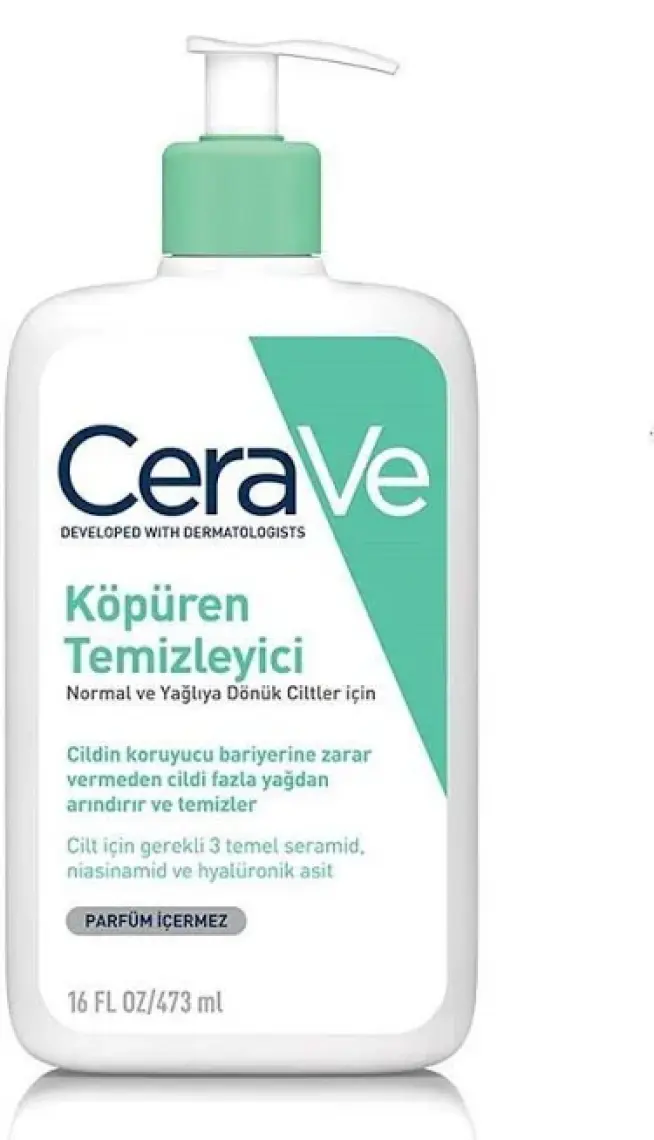 Cerave Foaming Cleanser Normal & Yağlıya Dönük Cil