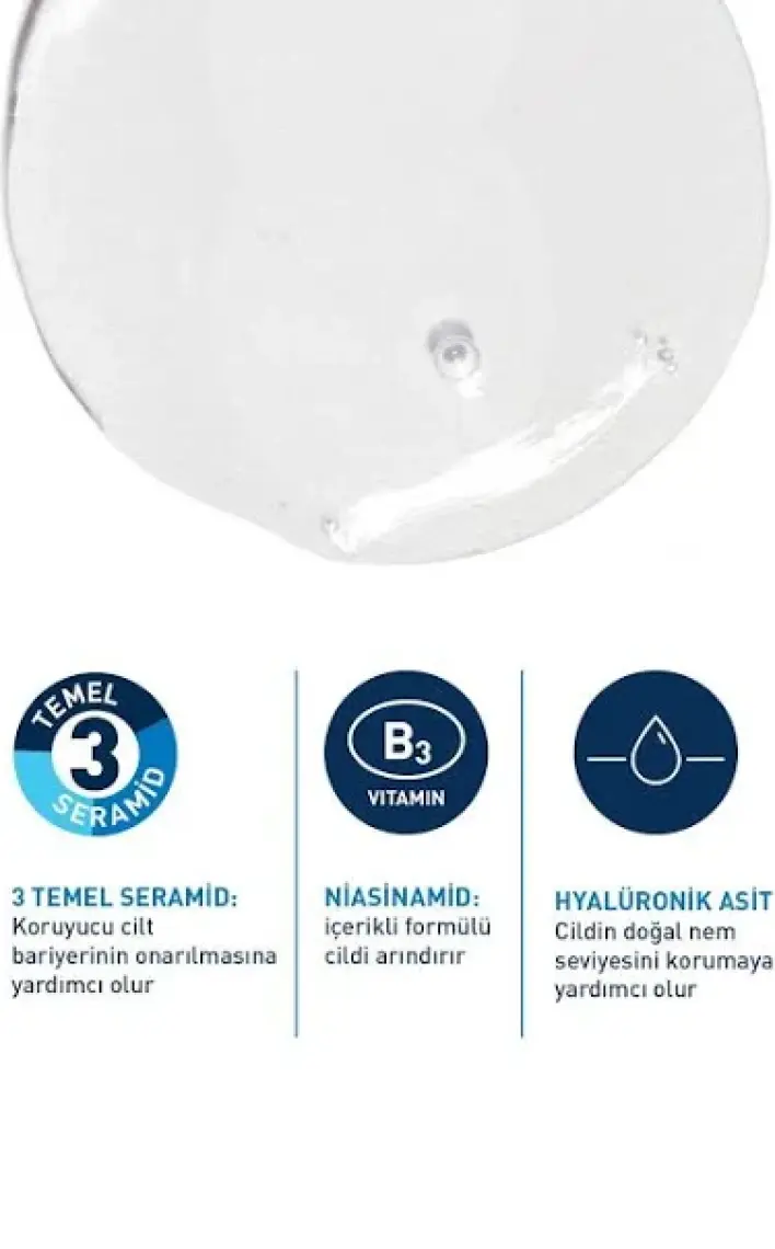 Cerave Foaming Cleanser Normal & Yağlıya Dönük Cil