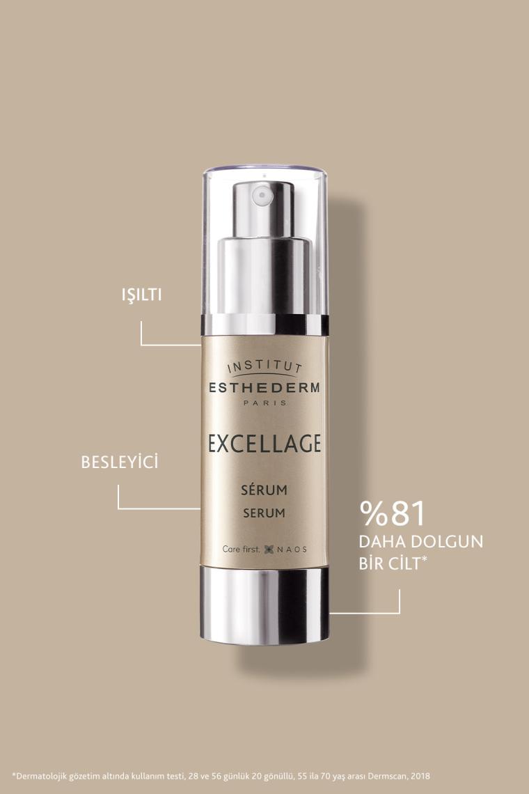 EXCELLAGE SERUM SIKILAŞTIRICI KIRIŞIKLIK KARŞITI DOLGUNLAŞTIRICI NEMLENDİRİCİ GÖZ KREMİ 30 ML
