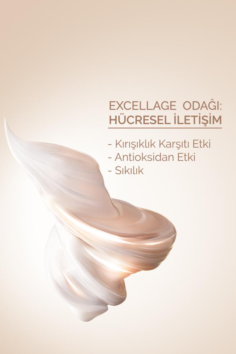 EXCELLAGE SERUM SIKILAŞTIRICI KIRIŞIKLIK KARŞITI DOLGUNLAŞTIRICI NEMLENDİRİCİ GÖZ KREMİ 30 ML