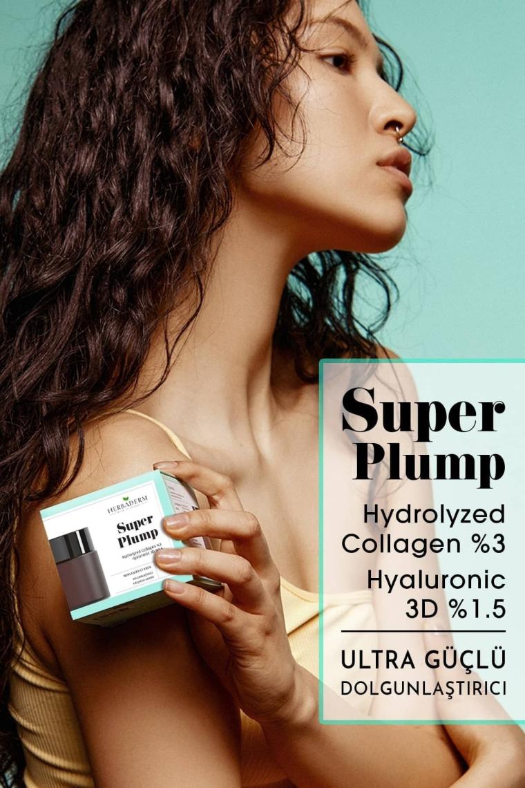 Herbaderm Super Plump Dolgunlaştırıcı Yoğun Nemlendirici Krem 50 ml