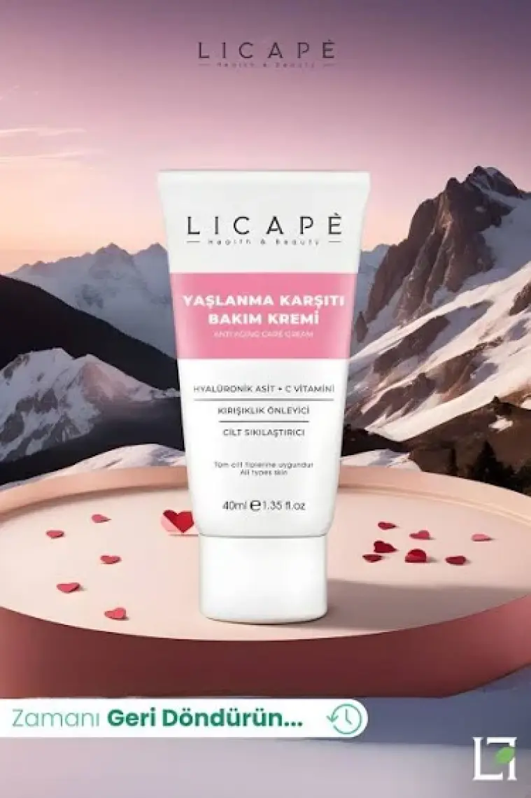 Licape Yaşlanma Karşıtı Bakım Kremi 40ml