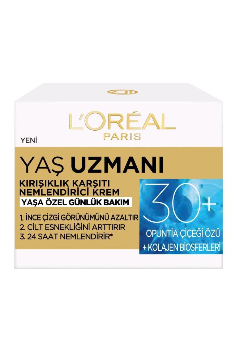 Loreal Paris Yaş Uzmanı 30+ Kırışıklık Karşıtı Yenileyici Krem 50 ml