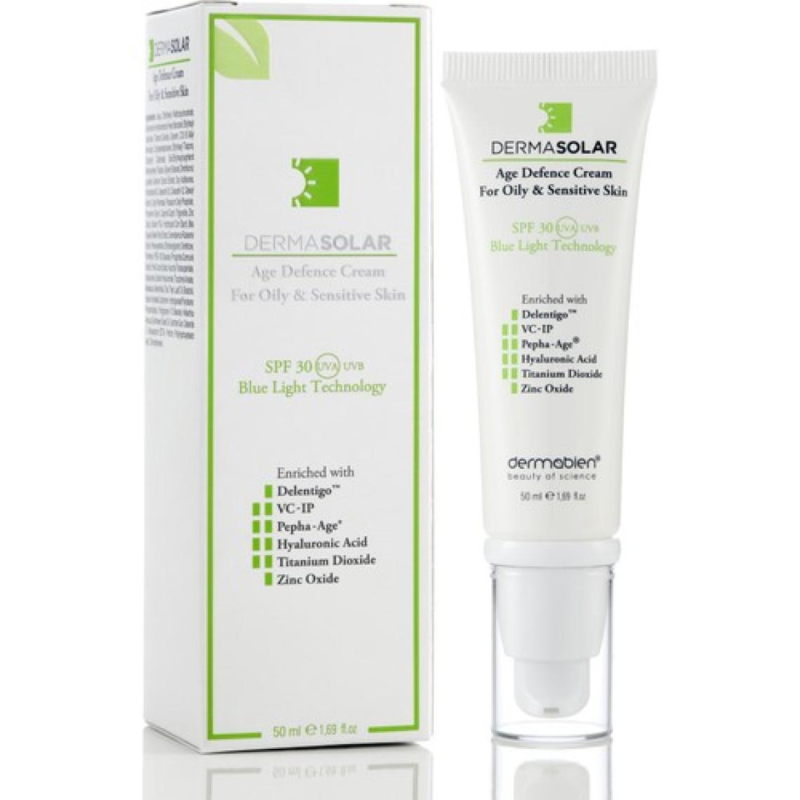 Dermasolar® Oily & Sensitive Skin (Yağlı ve Hassas Ciltler Için) Colourless 50ML