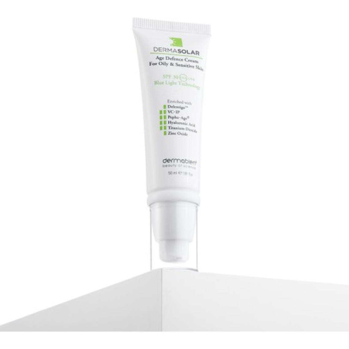 Dermasolar® Oily & Sensitive Skin (Yağlı ve Hassas Ciltler Için) Colourless 50ML