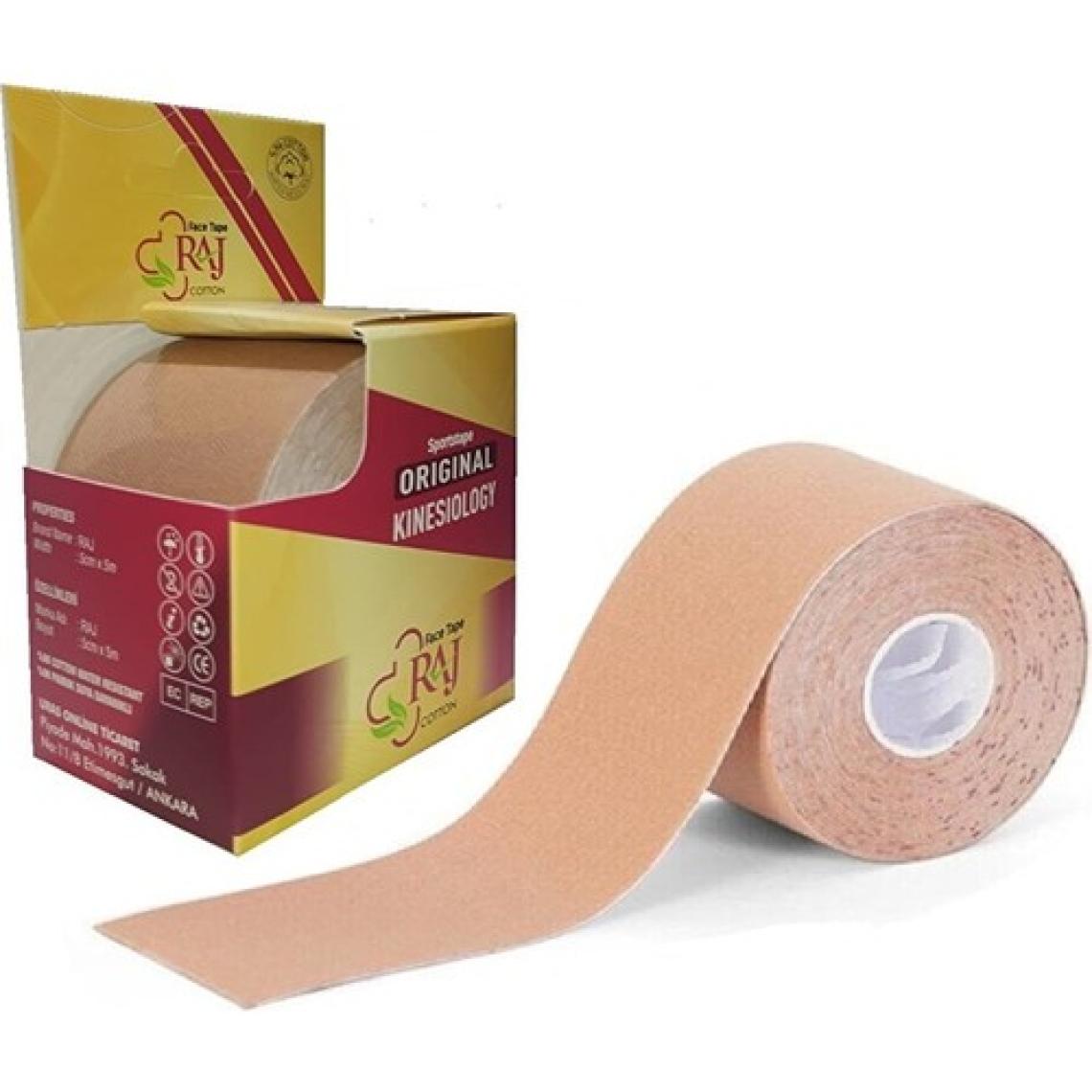 RAJ Yüz Gerdirme Bandı  Oluşumunu Engellemeye  Bandı Yüz Germe 5cm 5 mt