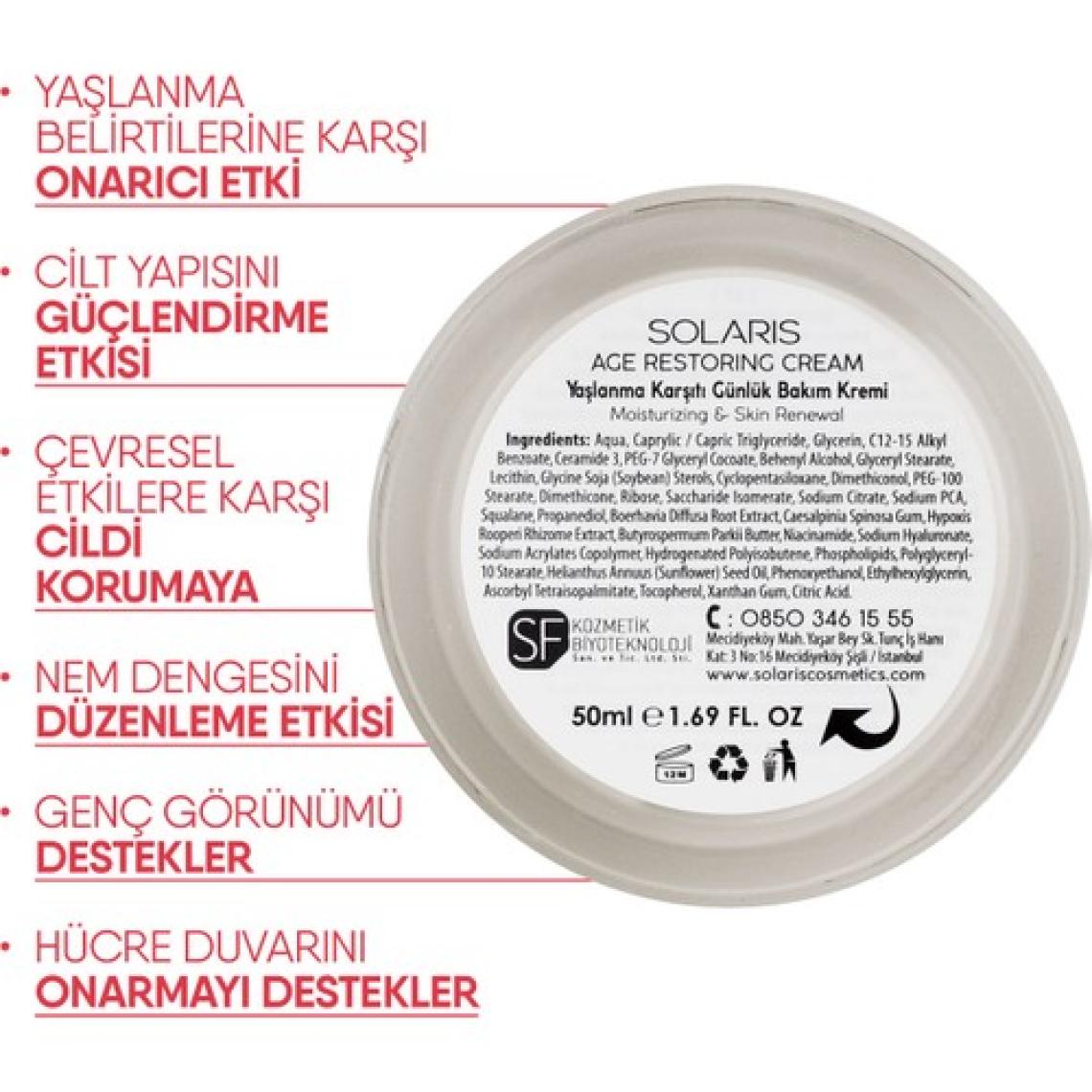 Solaris  Bakım Kremi 50 ml