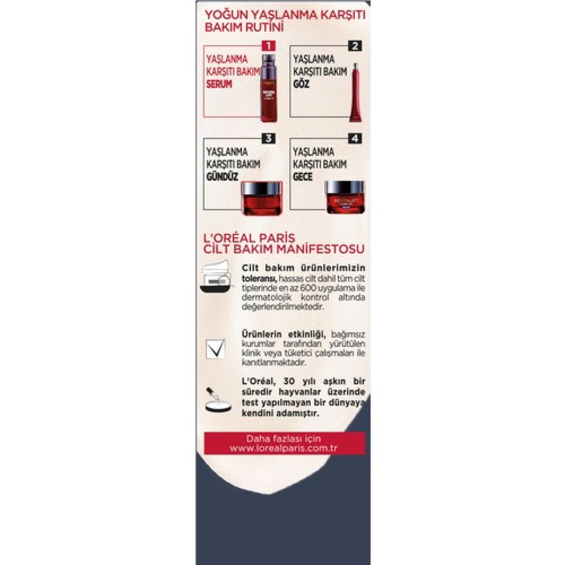 L'Oréal Paris Revitalift Lazer X3 Yoğun Yaşlanma Karşıtı Bakım Serum