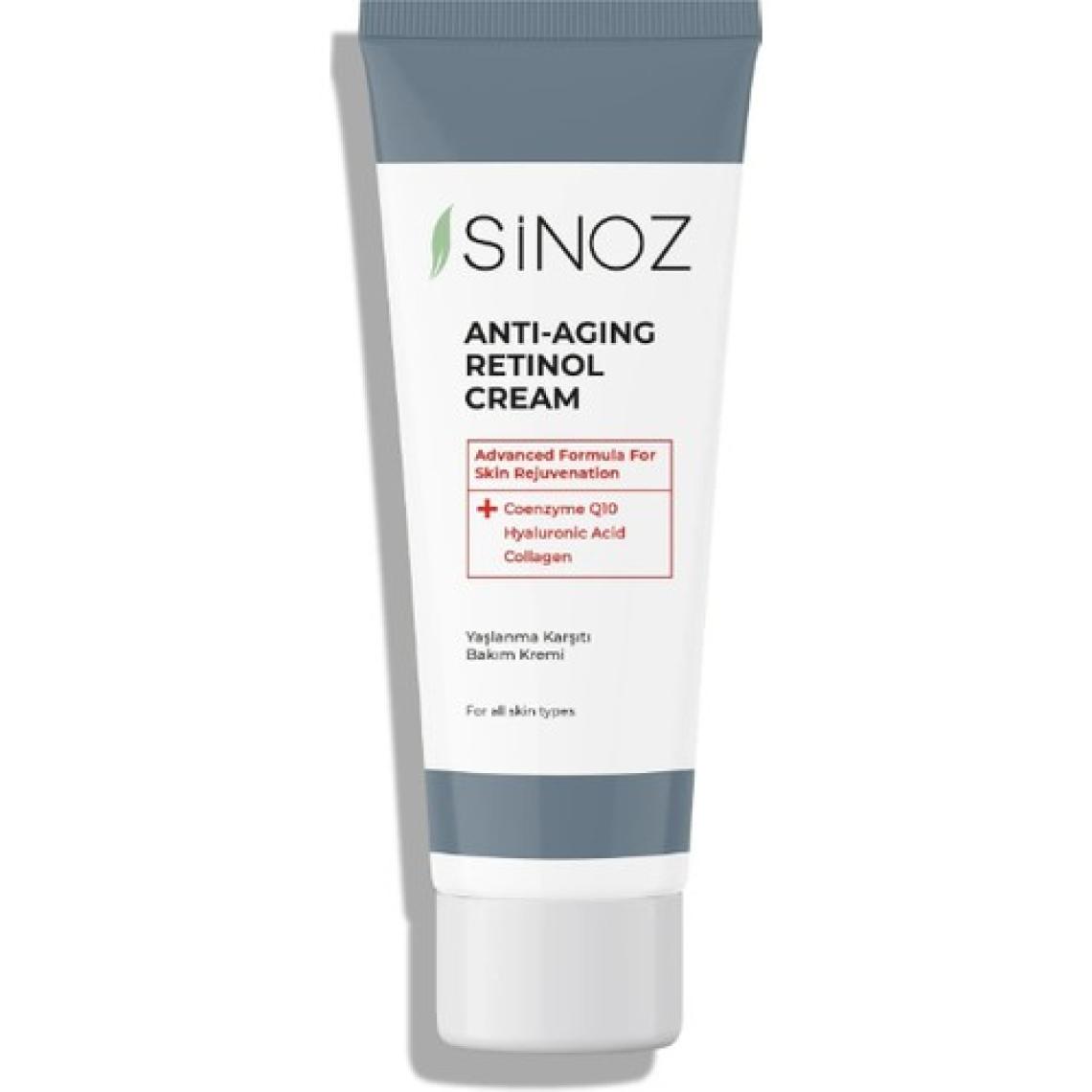 Sinoz Yaşlanma Karşıtı Retinol ve Kolajen Kremi 50 ml