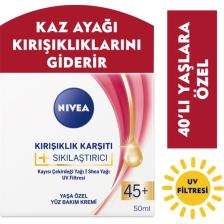 Nivea Kırışıklık Karşıtı Sıkılaştırıcı 45+ Yaş Yüz Bakım Kremi 50 ml