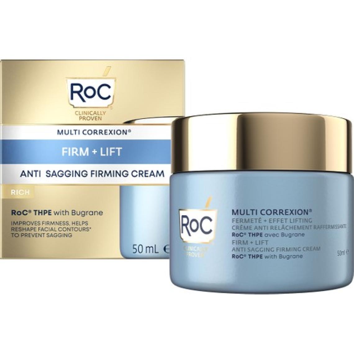 Roc Sarkma Karşıtı Sıkılaştıcı Bakım Kremi Zengin Formül 50 ml