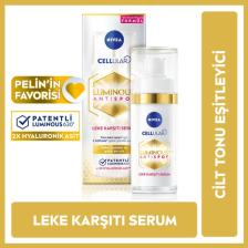 NIVEA Luminous630  Serum 30ml;Güneş; Hamilelik ve Ergenlik  Cilt Serumu; Eşit Cilt Tonu; Tüm Cilt Tipleri