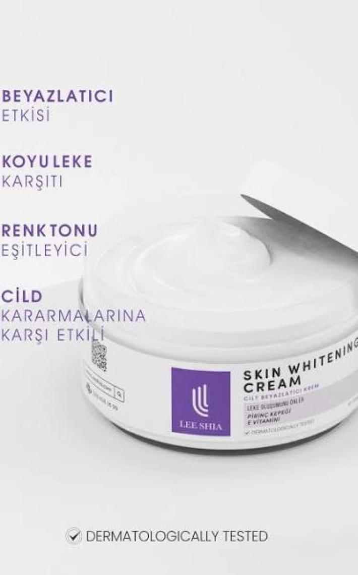Lee Shia Cilt Kremi 100 Ml (Rıce Bran, Nıacınamıde, Arbutın, Spf15)
