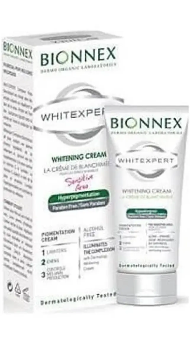 Bionnex Whitening Cream Hasas Bölgeler 50 ml