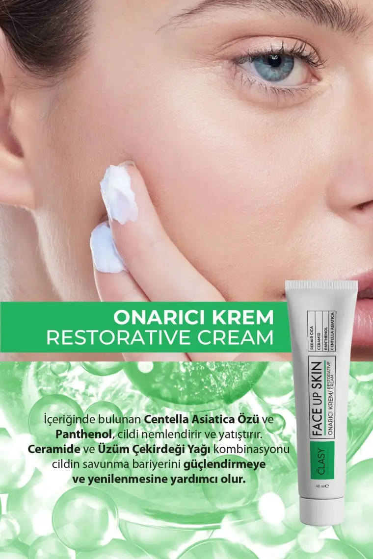 Clasy Care Faceupskin Onarıcı Krem 40 ml Restorative Cream 40 ml