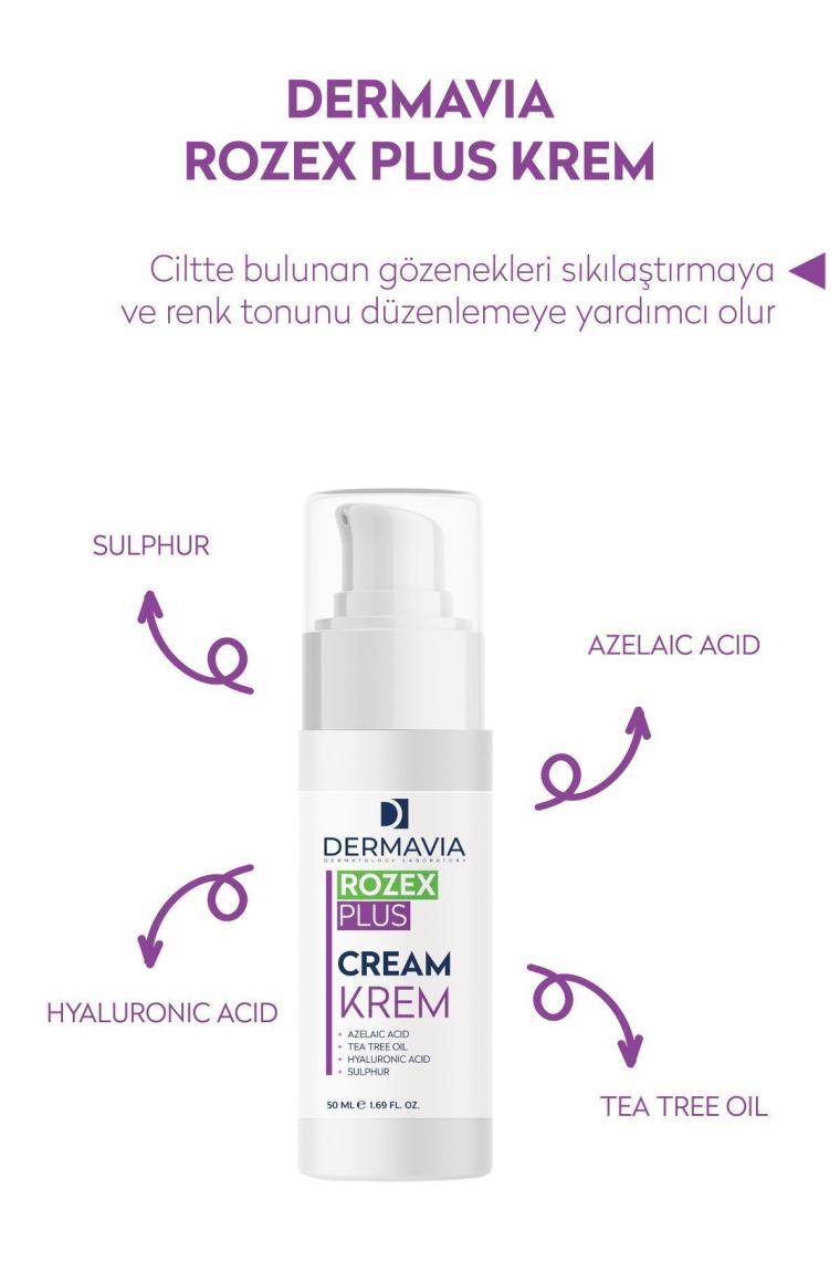 Dermavia Rozex Plus Krem 50 ml