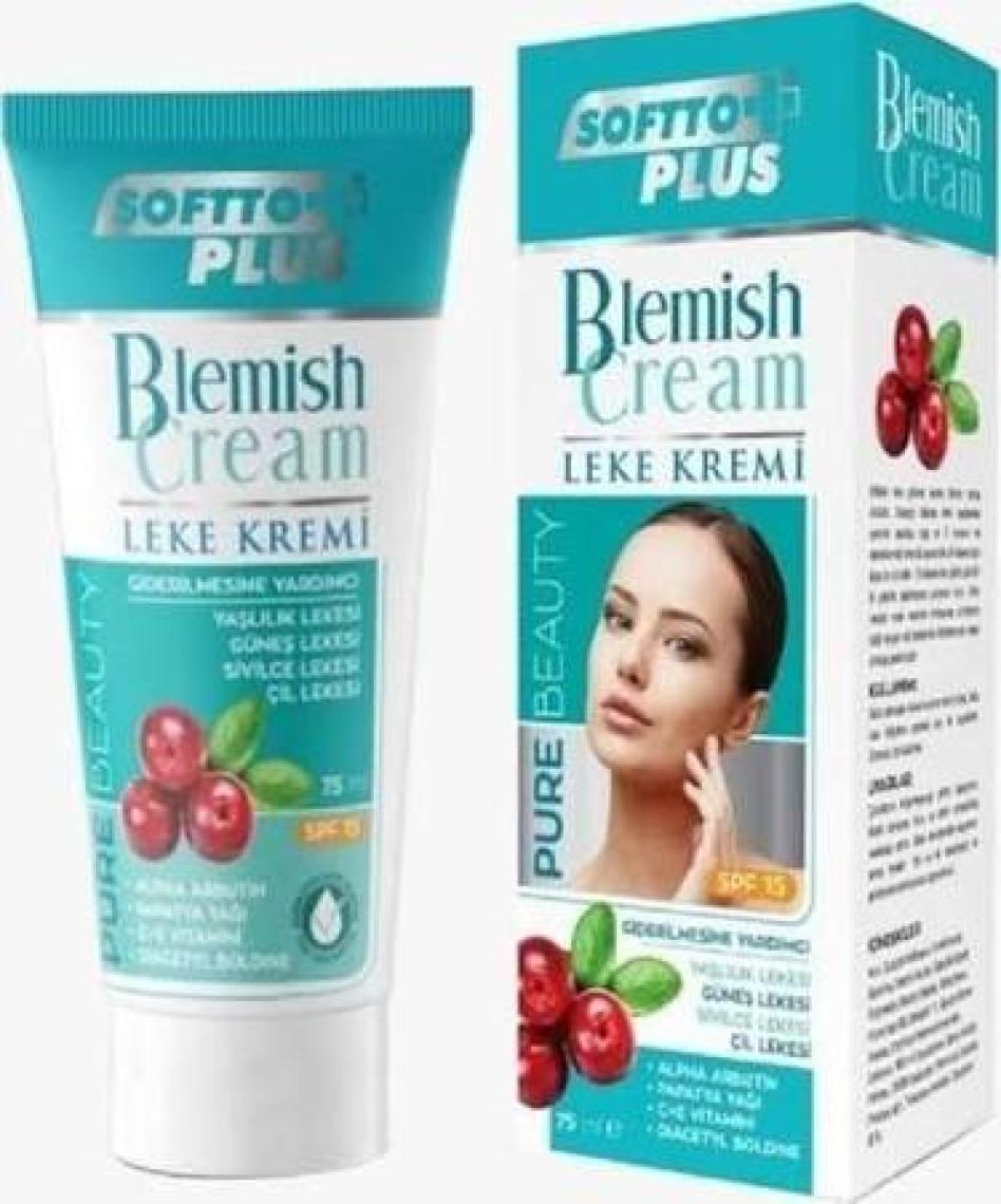 Softto Plus Leke Kremi (Spf 15) 75 ml