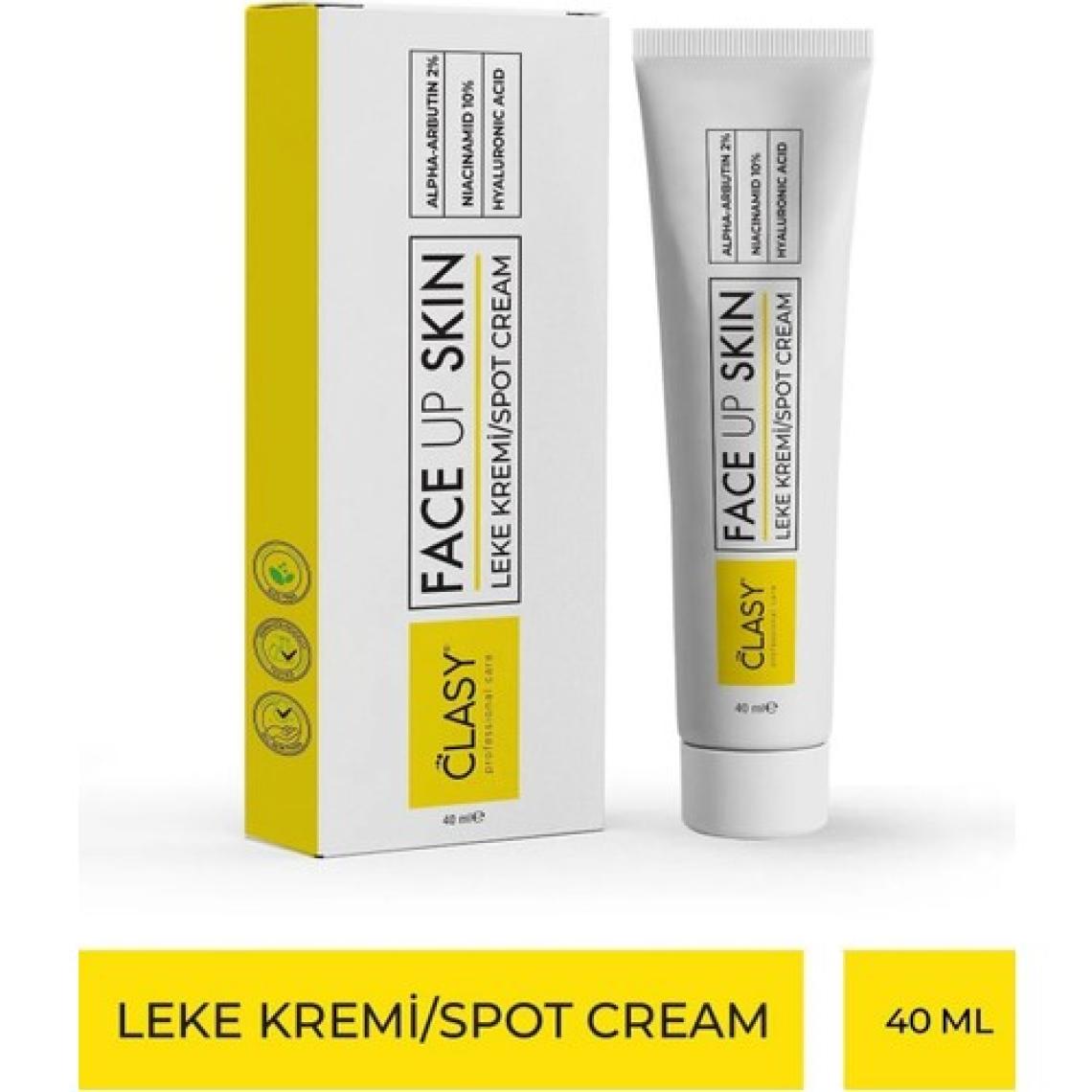 Clasy Care Face Up Skin Leke Kremi 40 ml Faceupskin Brightening Cream 40 ml