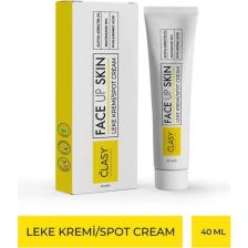 Clasy Care Face Up Skin Leke Kremi 40 ml Faceupskin Brightening Cream 40 ml