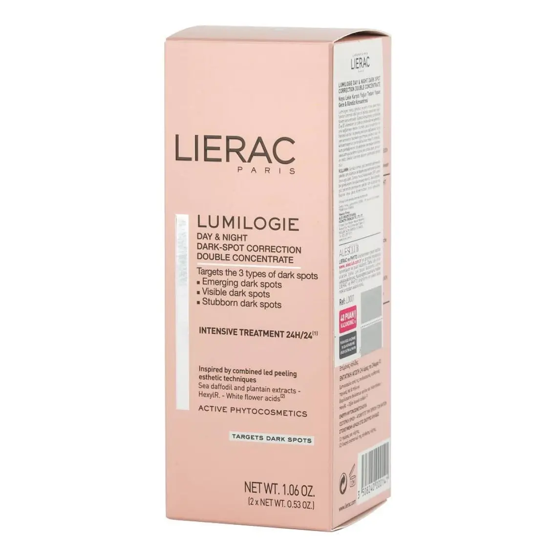 Lierac Lumilogie Double Concentre Jour Nuit Correction Taches 30 ml - Leke Karşıtı Bakım Kremi