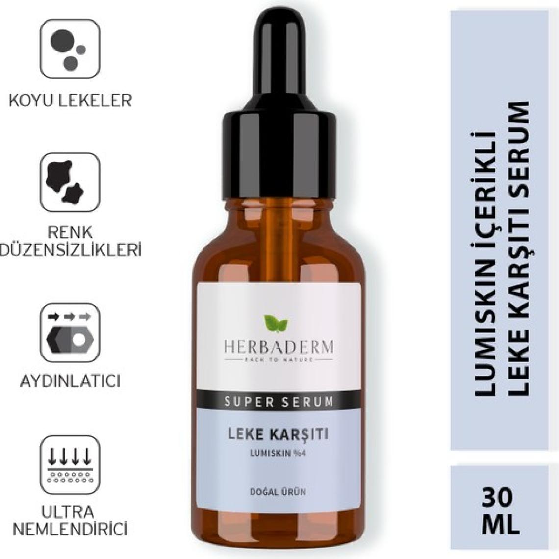 Herbaderm Süper Serum (Lumiskin %4) Leke Karşıtı 30 Ml