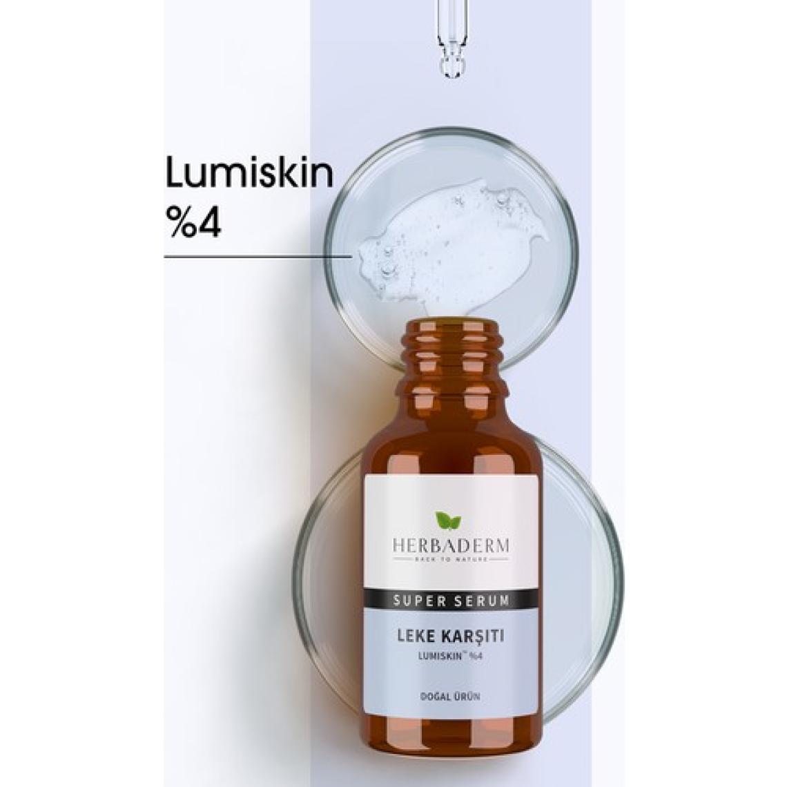 Herbaderm Süper Serum (Lumiskin %4) Leke Karşıtı 30 Ml