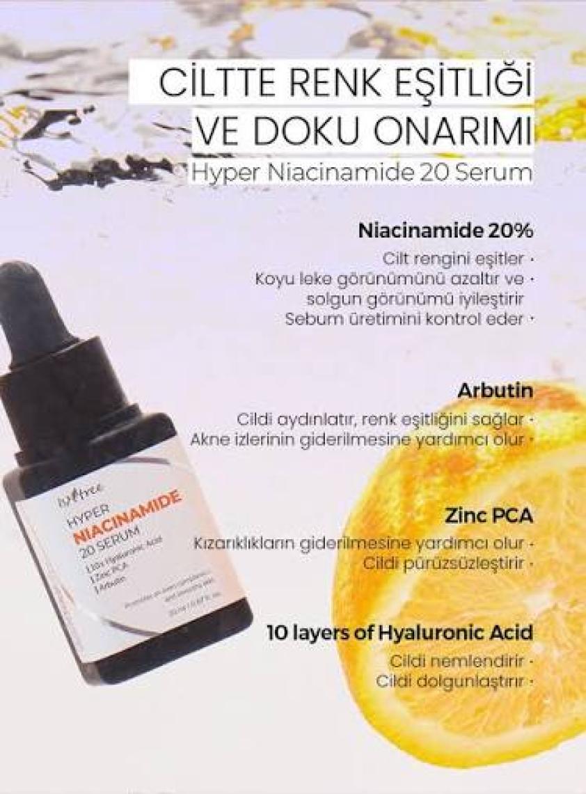 Hyper Niacinamide 20 Serum 20Ml ( Bakım Serumu)