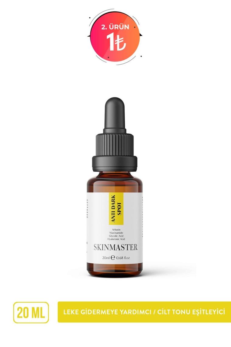 Leke Karşıtı Cilt Tonu Eşitleyici Bakım Serumu 20 Ml (arbutin, Niacinamide, Glycolic Acid, Ha)