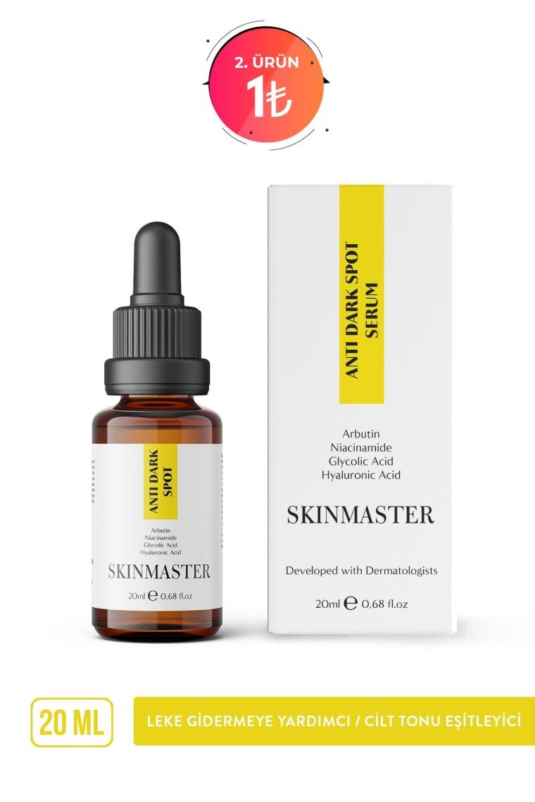 Leke Karşıtı Cilt Tonu Eşitleyici Bakım Serumu 20 Ml (arbutin, Niacinamide, Glycolic Acid, Ha)