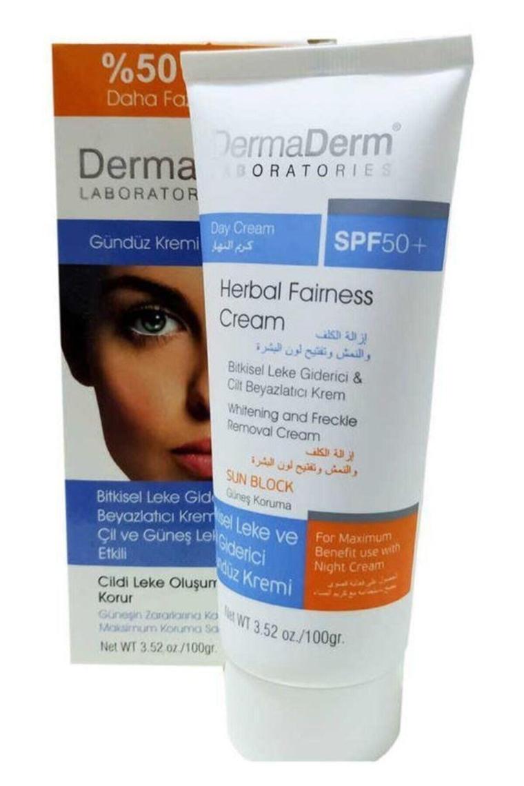 Bitkisel Leke Giderici Krem Spf 50+ Gündüz Kremi 100 Gr