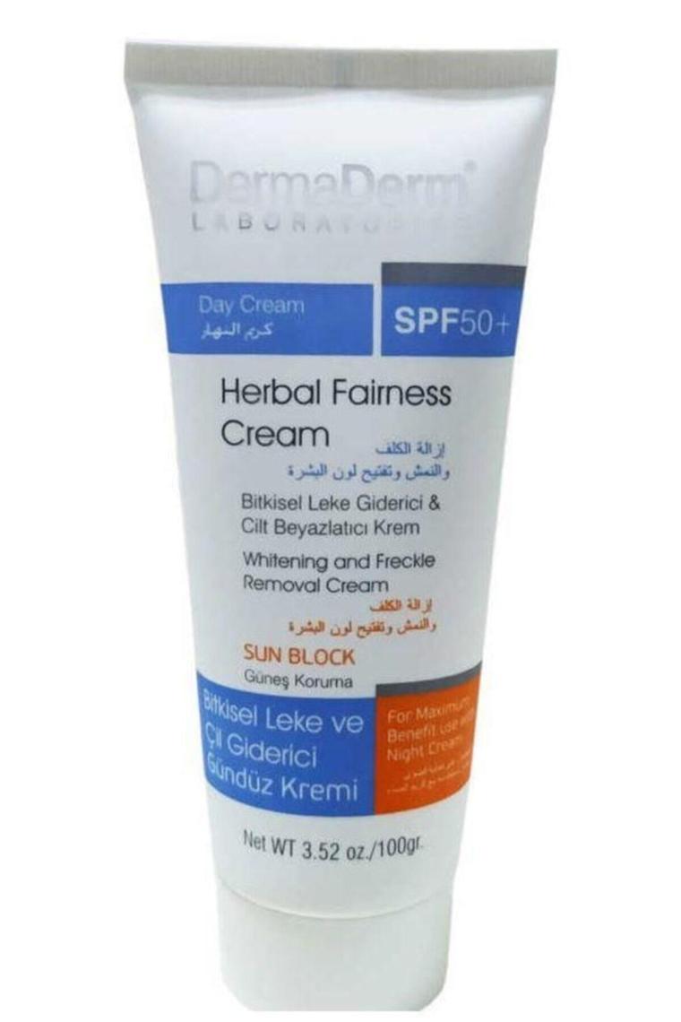 Bitkisel Leke Giderici Krem Spf 50+ Gündüz Kremi 100 Gr