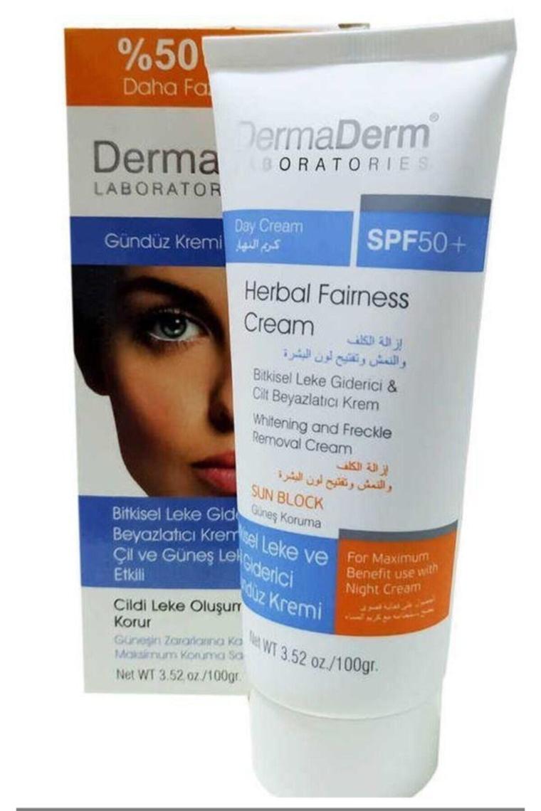 Bitkisel Leke Giderici Krem Spf 50+ Gündüz Kremi 100 Gr