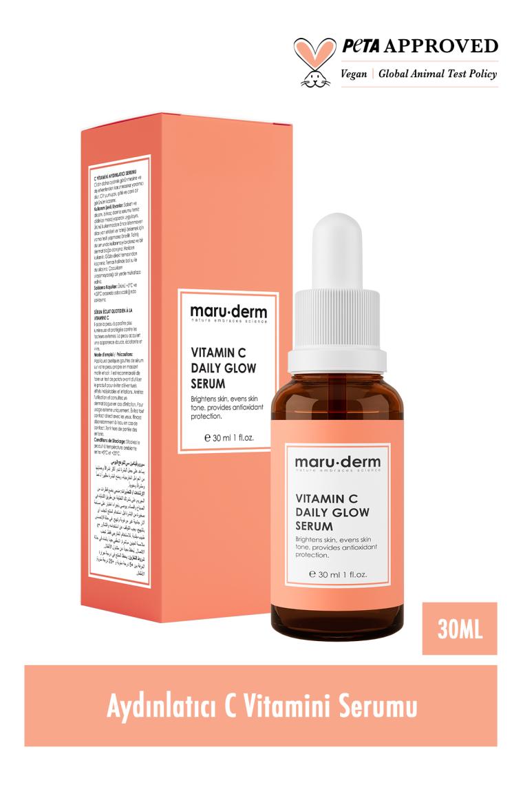 C Vitamini Ve Peptid Aydınlatıcı Cilt Bakım Serumu 30 Ml
