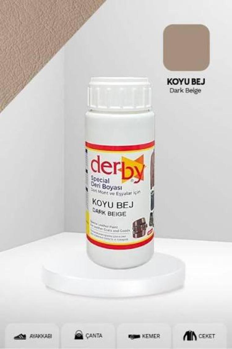 Derby Special Deri Boyası / Mont - Eşya - Çanta - Cüzdan - Kemer 100 ml - Kartela Renkleri