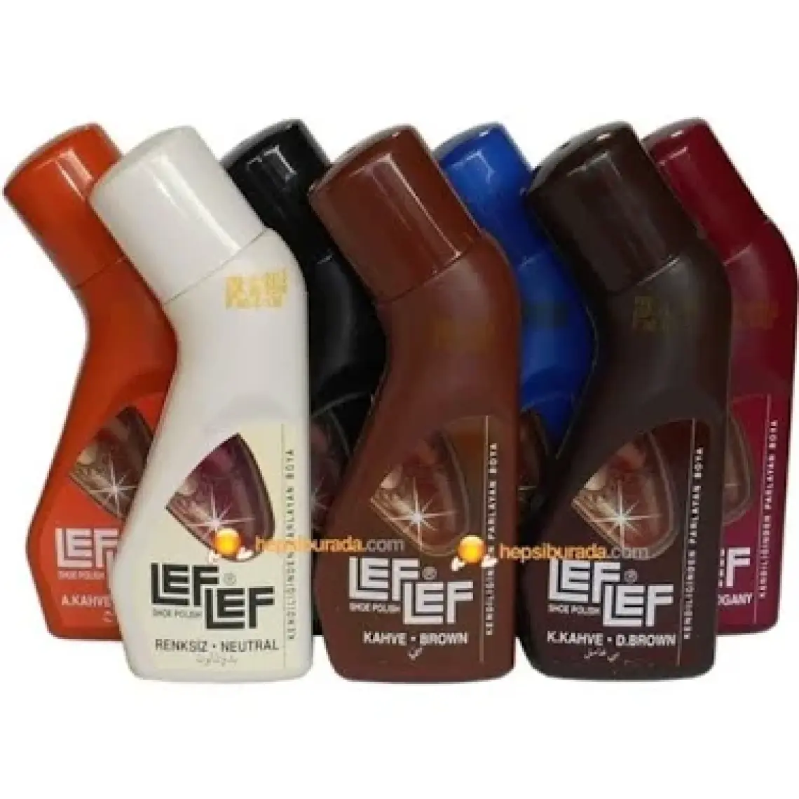 Nuri Leflef Likit Ayakkabı Boyası Cilalı 75 ml Lacivert