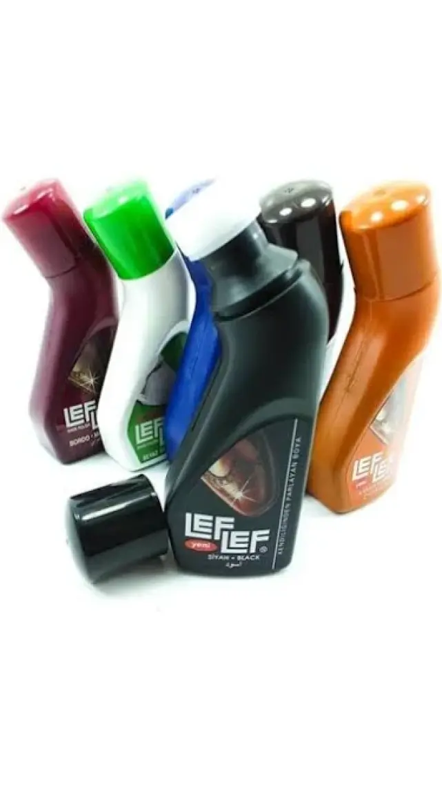 Nuri Leflef Likit Ayakkabı Boyası Cilalı 75 ml Lacivert