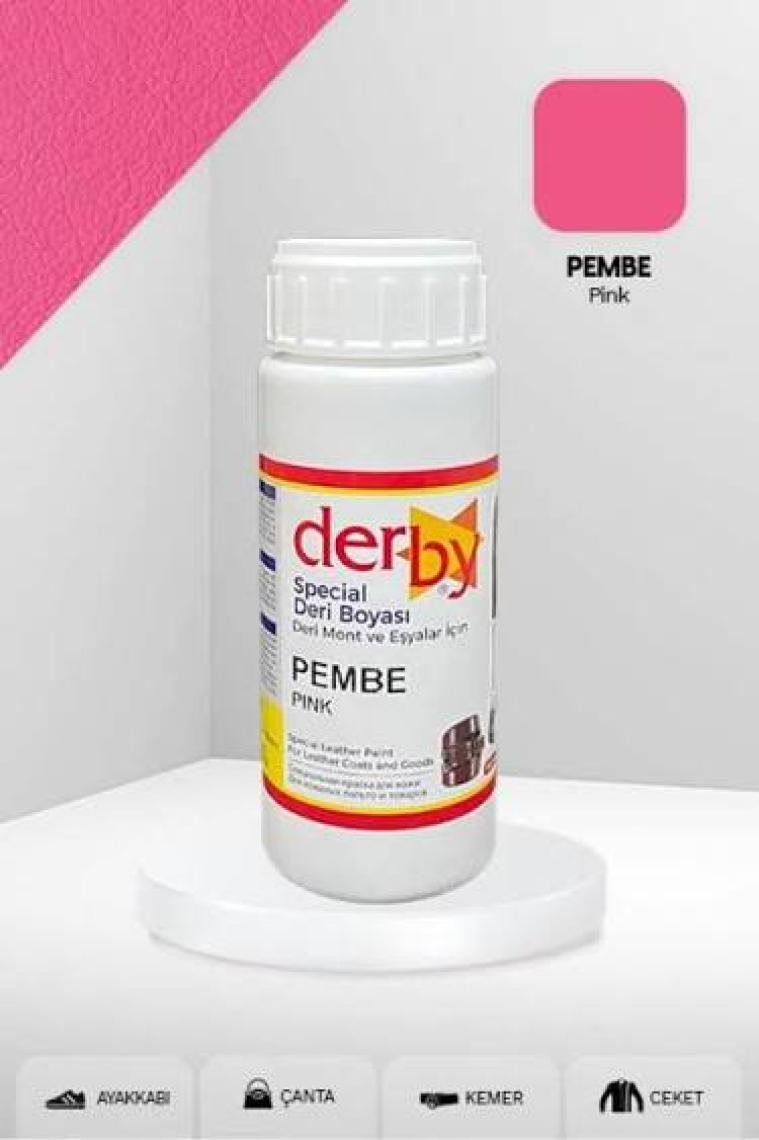 Derby Special Deri Boyası / Mont - Eşya - Çanta - Cüzdan - Kemer 100 ml - Kartela Renkleri