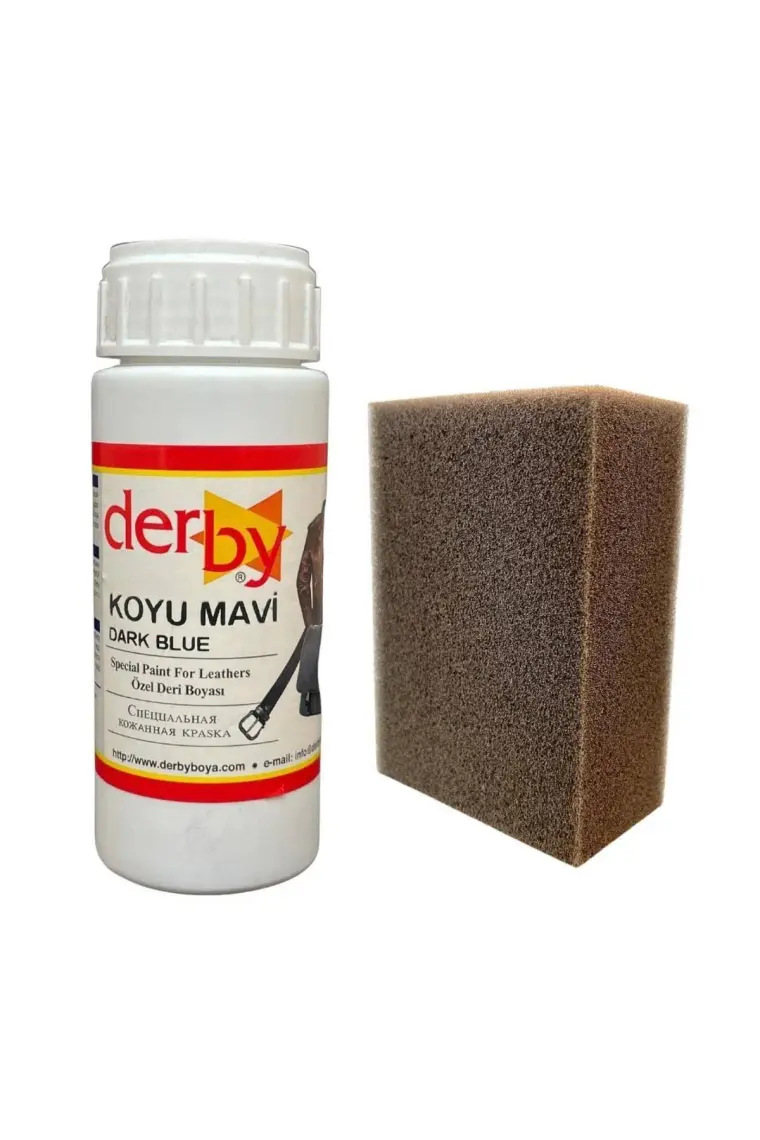 Derby Special Deri Boyası / Mont - Eşya - Çanta - Cüzdan - Kemer 100 ml - Kartela Renkleri