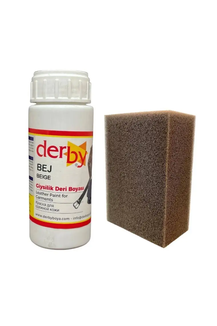 Derby Special Deri Boyası / Mont - Eşya - Çanta - Cüzdan - Kemer 100 ml - Kartela Renkleri