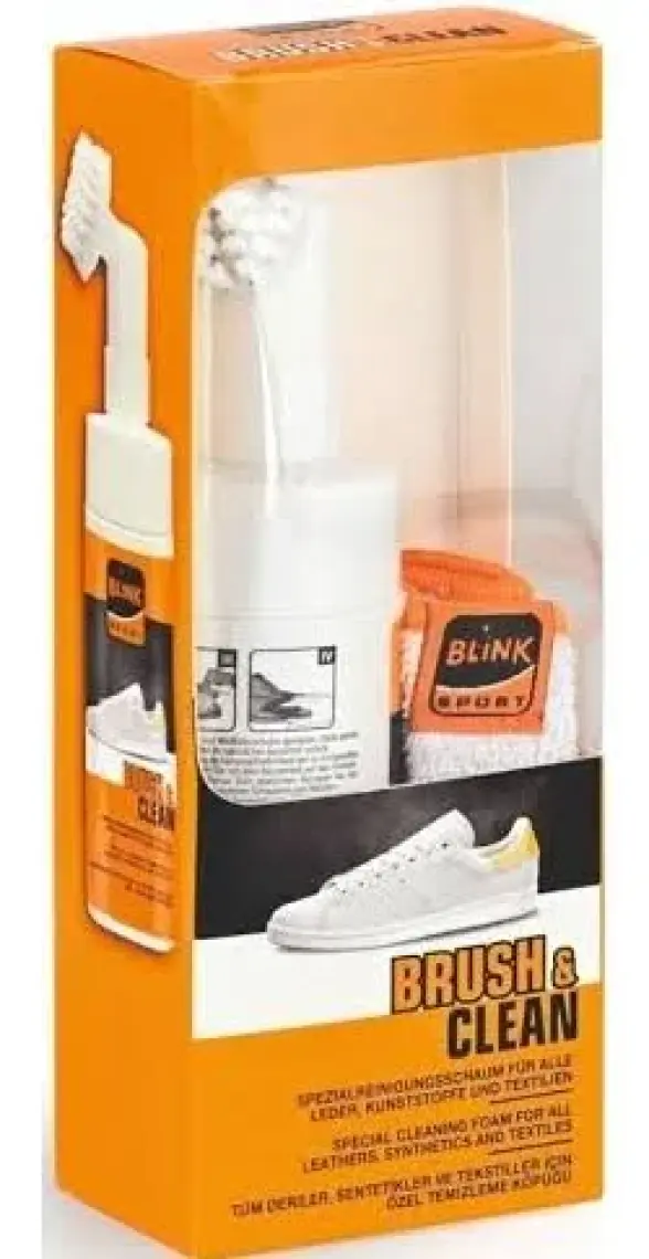 Blink Sport Brush Clean Susuz Fırçalı Ayakkabı Temizleme Köpüğü