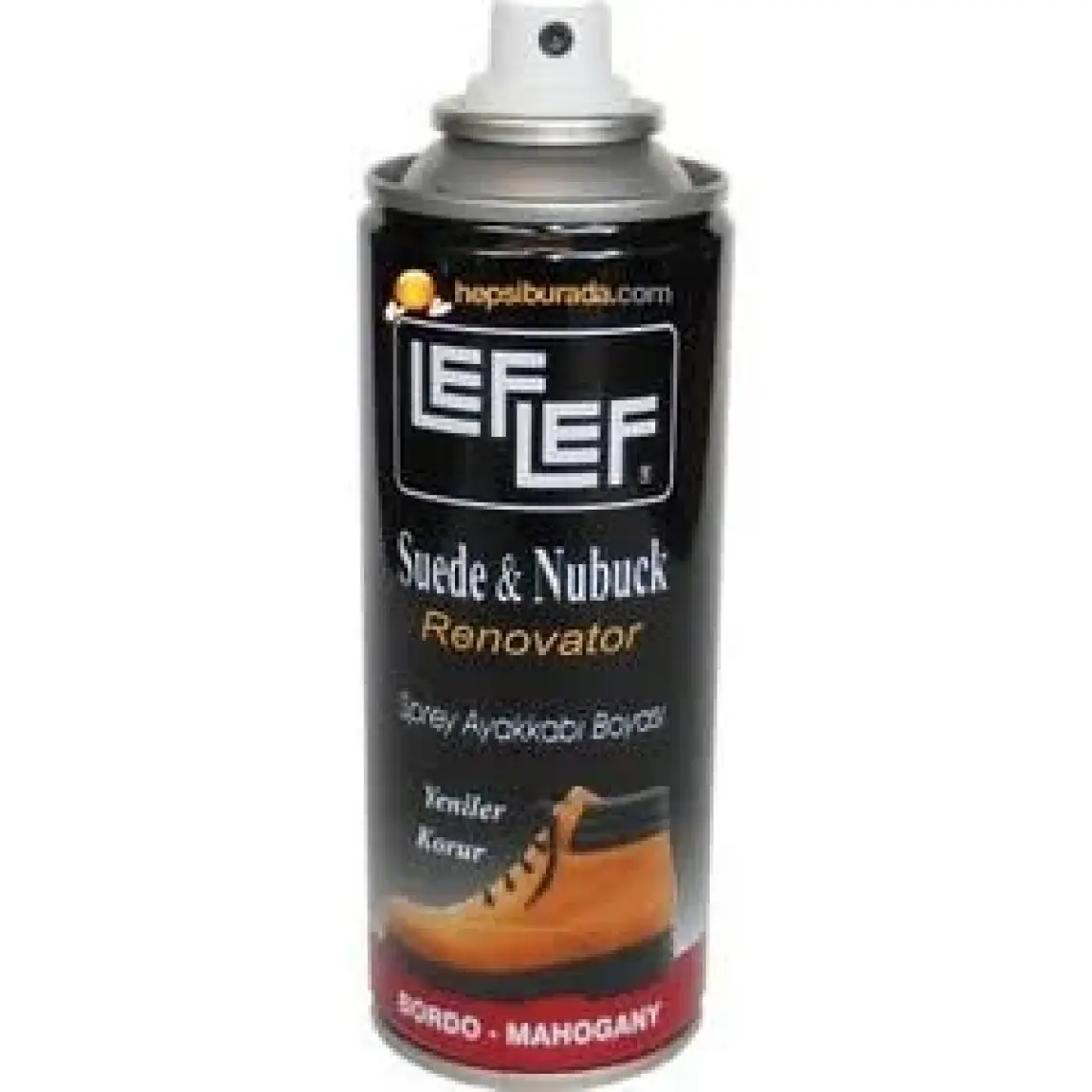 Nuri Leflef Süet Nubuk Boyası Sprey 200 ml Bordo