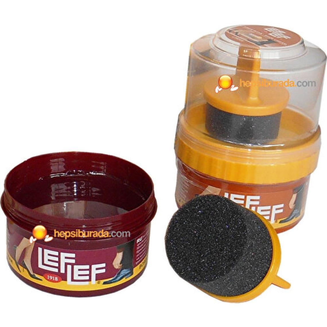 Nuri Leflef Krem Ayakkabı Boyası Cilalı 60 ml Siyah