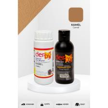 Derby Special Deri Boyası ve Cilası - 2'li Set / Mont - Eşya - Çanta - Cüzdan - Kemer 100 ml - Kartela Renkleri