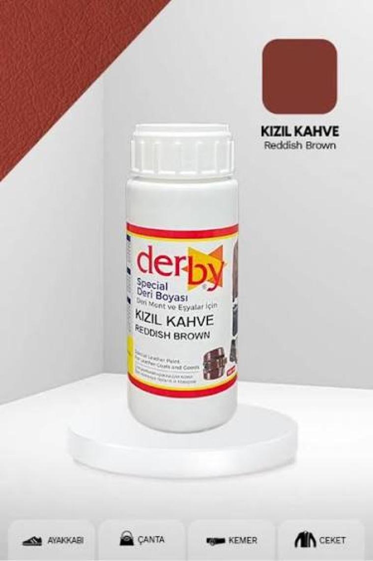 Derby Special Deri Boyası / Mont - Eşya - Çanta - Cüzdan - Kemer 100 ml - Kartela Renkleri