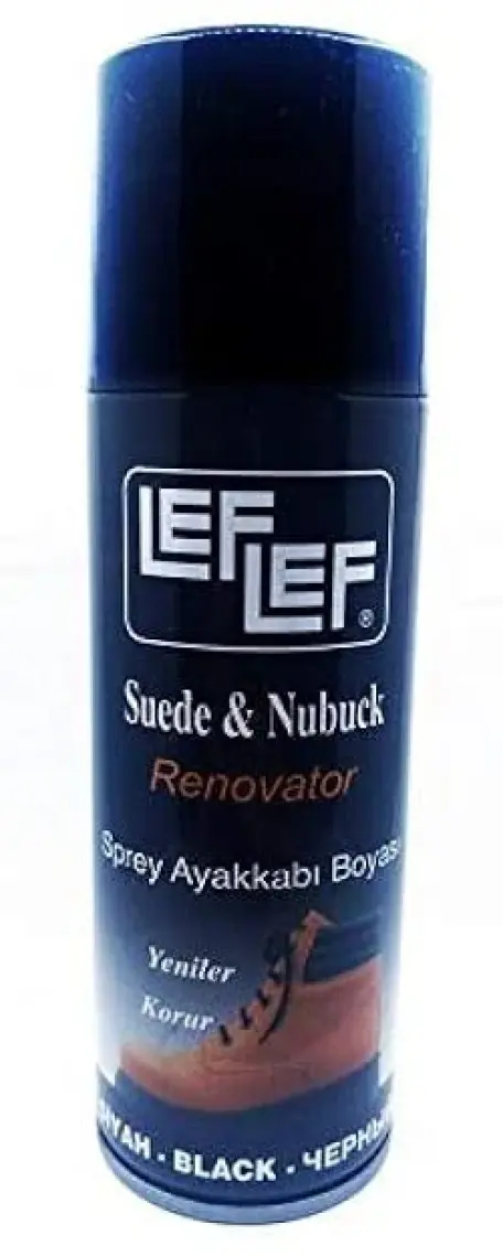 Siyah Süet Nubuk Sprey Boya 200Ml SPR1234