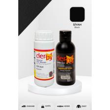 Derby Special Deri Boyası ve Cilası - 2'li Set / Mont - Eşya - Çanta - Cüzdan - Kemer 100 ml - Kartela Renkleri