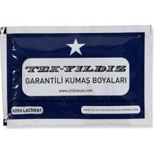 Tek Yıldız Kumaş Boyası Koyu Lacivert