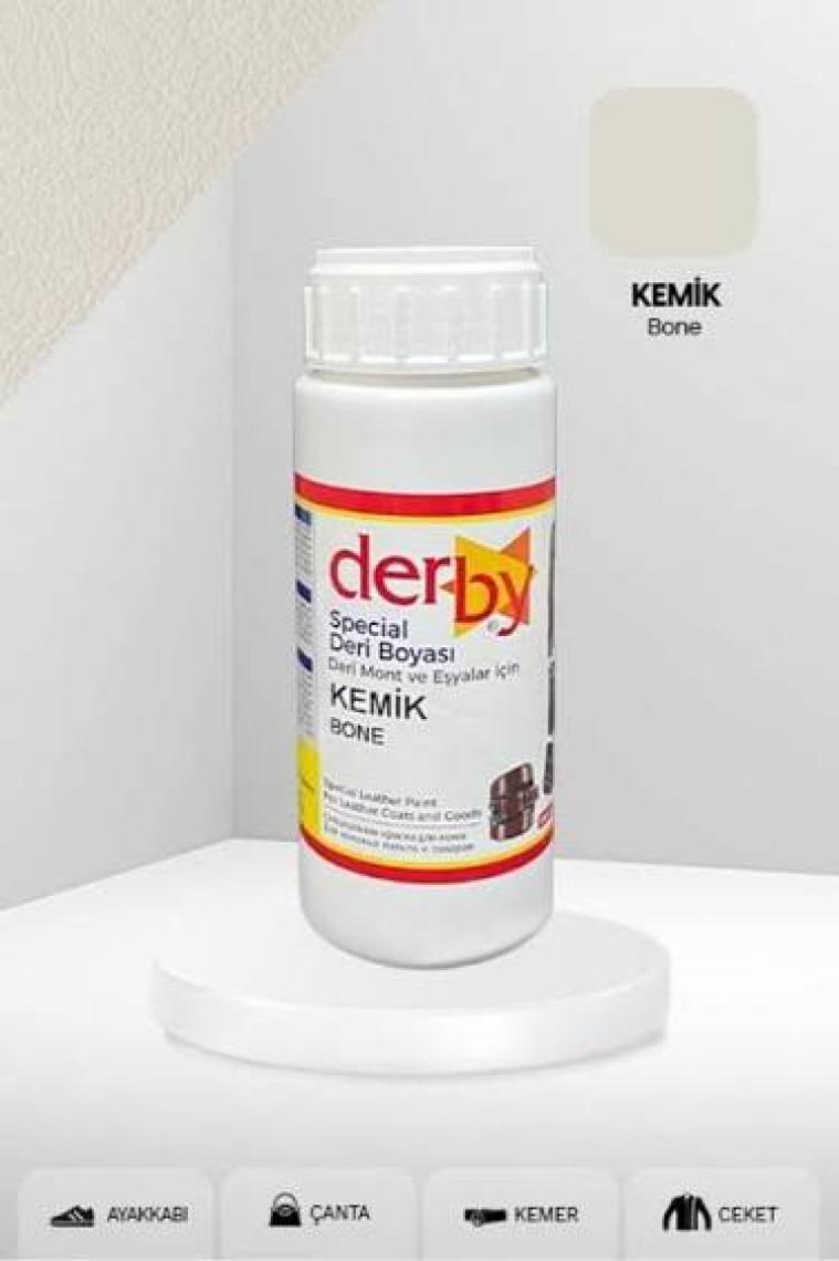 Derby Special Deri Boyası / Mont - Eşya - Çanta - Cüzdan - Kemer 100 ml - Kartela Renkleri