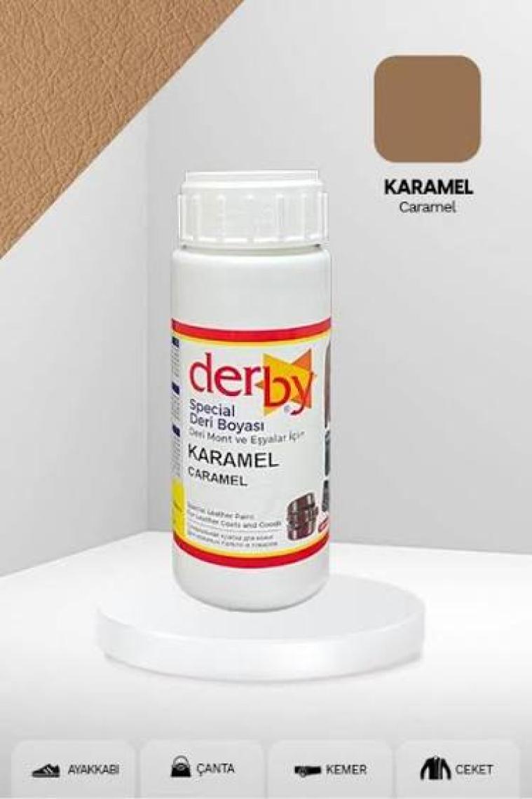 Derby Special Deri Boyası / Mont - Eşya - Çanta - Cüzdan - Kemer 100 ml - Kartela Renkleri