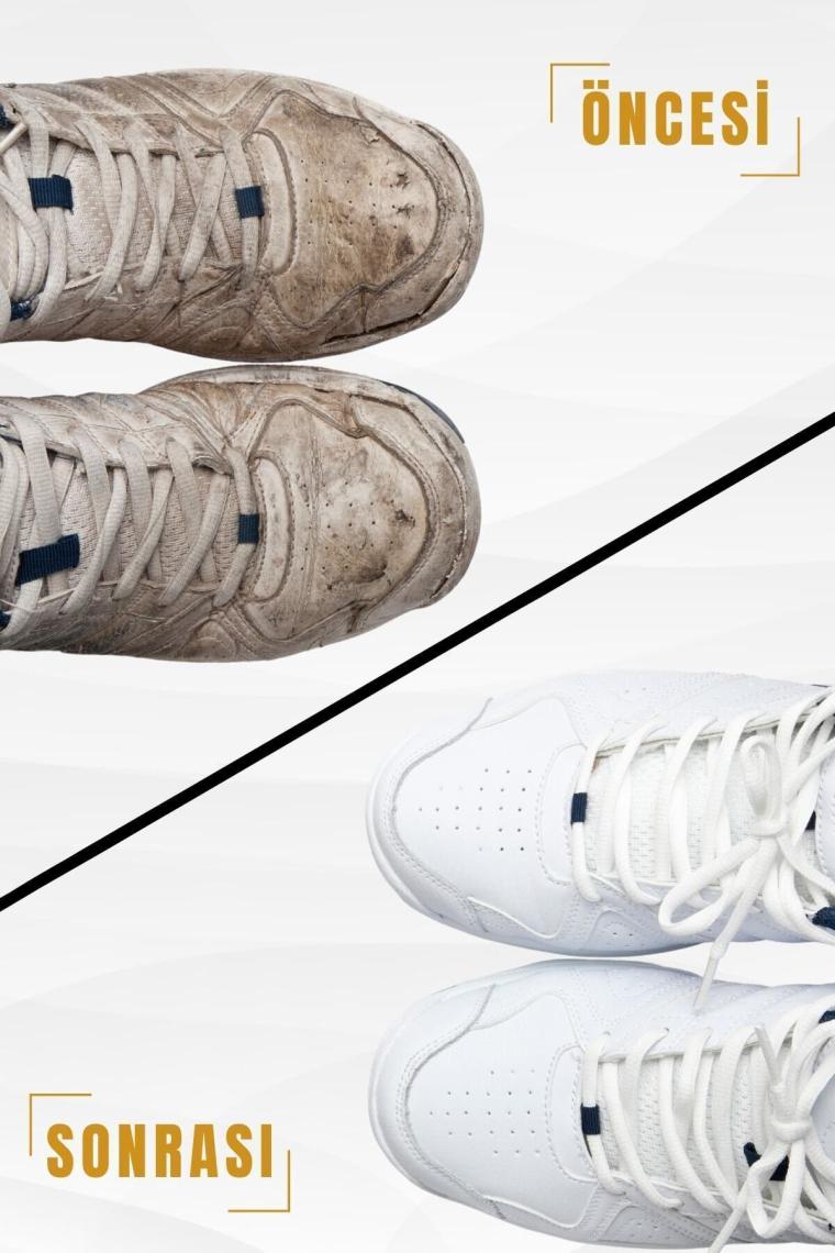 Beyaz Ayakkabı,deri Ve Kumaş Boyası,sneaker Beyaz Ayakkabı Temizleyici,deri,kanvas Boya 75 Ml